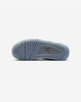 Nike Air Jordan 4 Retro Photon Dust Blue Chill sneakers alte in grigio azzurro - dettaglio tallone