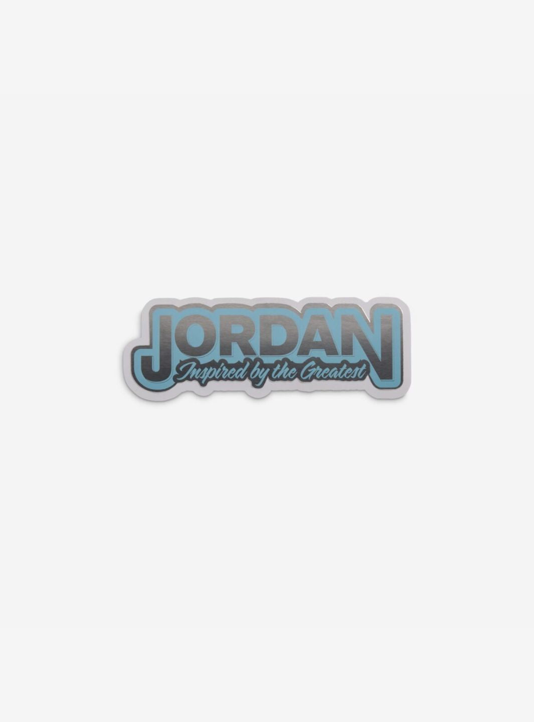 Nike Air Jordan 4 Retro Photon Dust Blue Chill sneakers alte in grigio azzurro - vista frontale