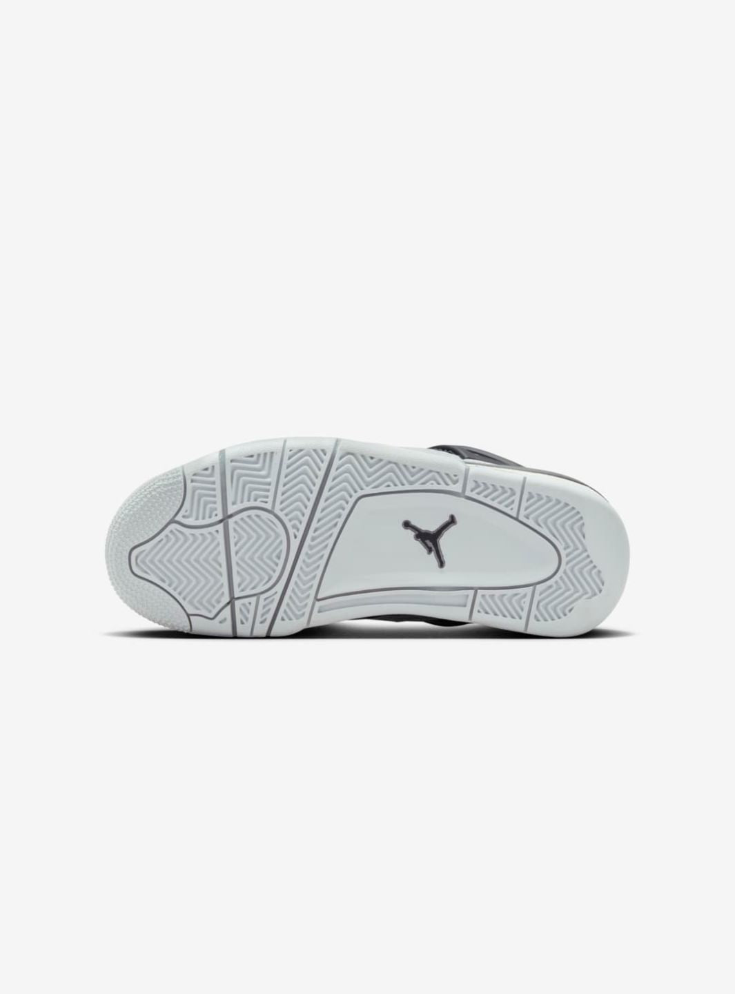 Nike Air Jordan 4 Retro Platinum Gold sneakers alte in bianco oro - indossate