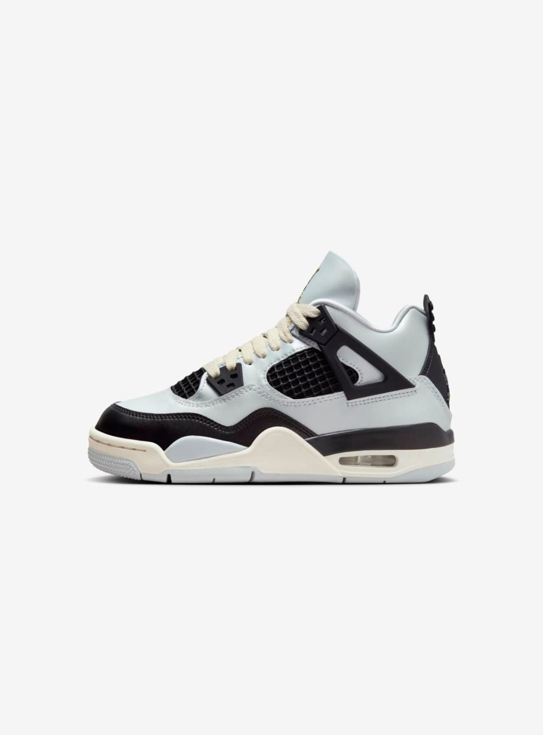Nike Air Jordan 4 Retro Platinum Gold Scarpe Uomo Donna