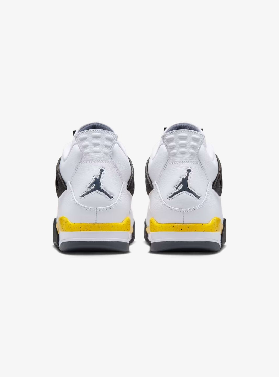 Nike Air Jordan 4 Retro Rare Air Tour Yellow sneakers alte in giallo nero - dettaglio suola