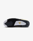 Nike Air Jordan 4 Retro Rare Air Tour Yellow sneakers alte in giallo nero - dettaglio tomaia