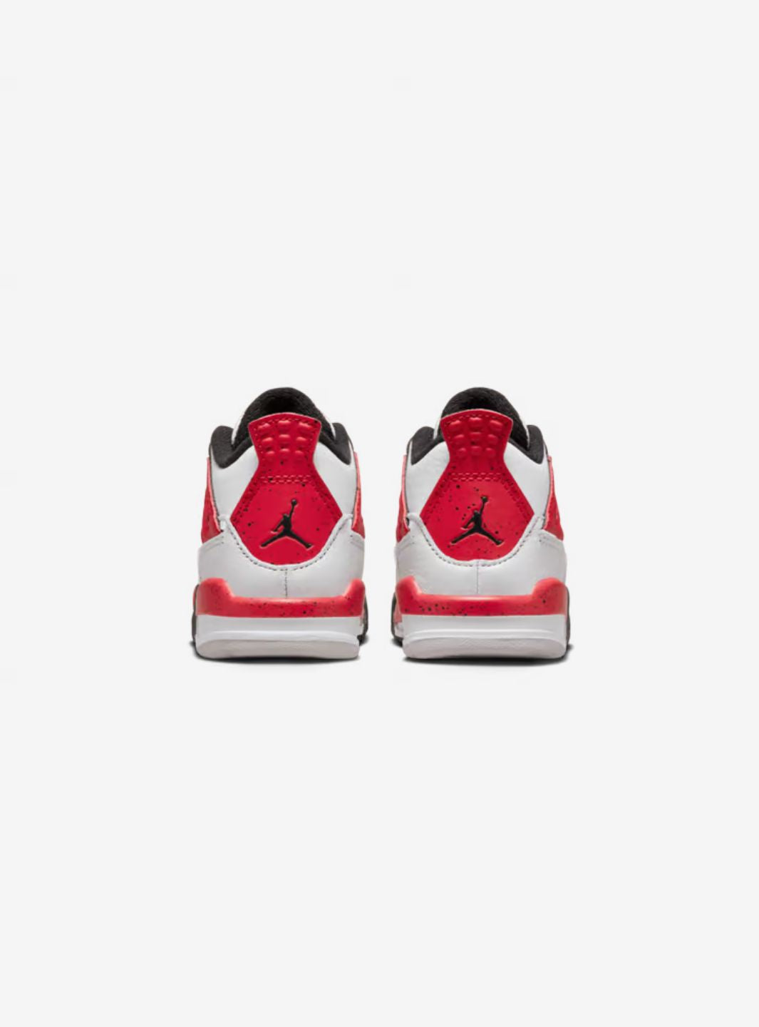 Nike Air Jordan 4 Retro Red Cement sneakers alte in bianco rosso - dettaglio tomaia
