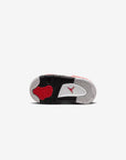 Nike Air Jordan 4 Retro Red Cement sneakers alte in bianco rosso - vista dall'alto