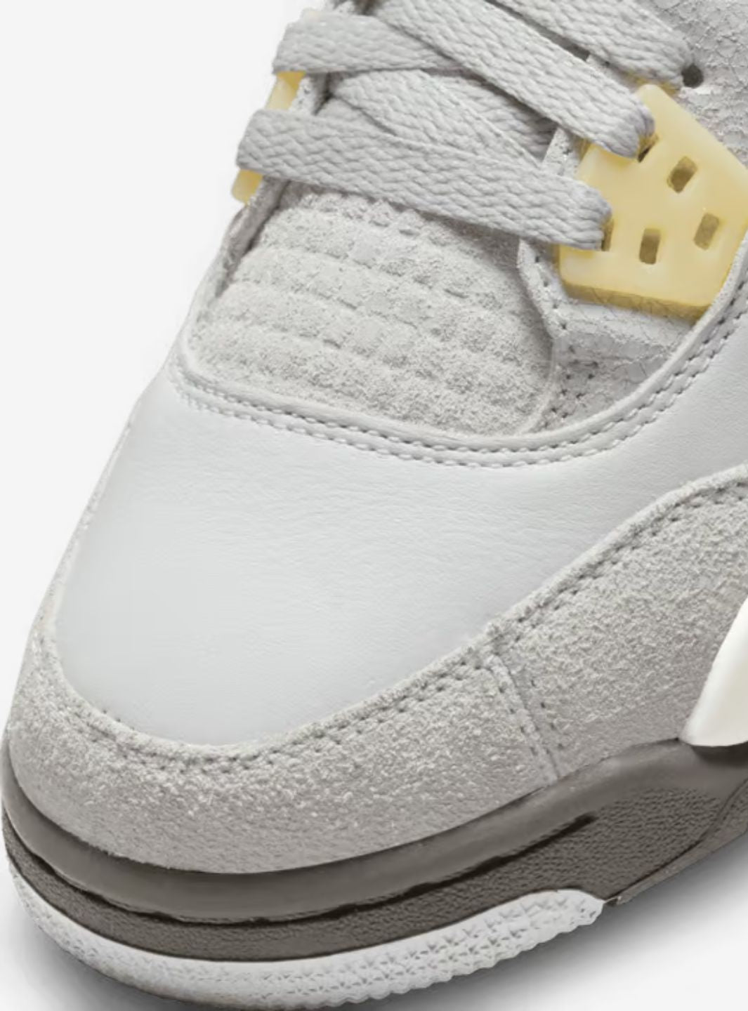 Nike Air Jordan 4 Retro SE Craft Photon Dust sneakers alte in grigio beige - vista posteriore