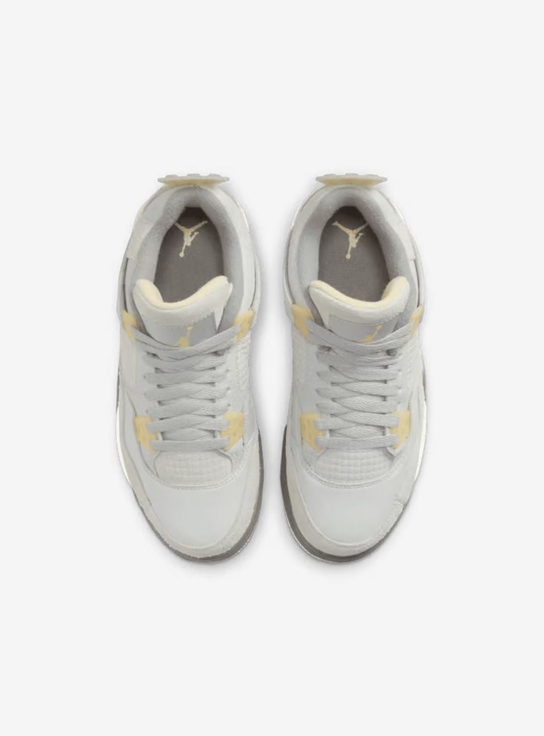 Nike Air Jordan 4 Retro SE Craft Photon Dust sneakers alte in grigio beige - dettaglio tomaia
