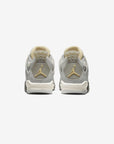 Nike Air Jordan 4 Retro SE Craft Photon Dust sneakers alte in grigio beige - indossate