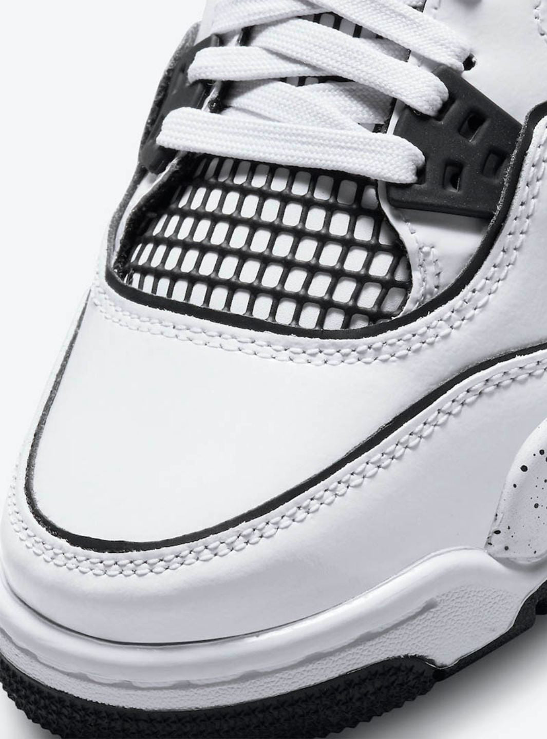 Nike Air Jordan 4 Retro SE DIY sneakers alte in bianco multicolore - dettaglio suola