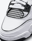 Nike Air Jordan 4 Retro SE DIY sneakers alte in bianco multicolore - dettaglio suola