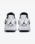 Nike Air Jordan 4 Retro SE DIY sneakers alte in bianco multicolore - vista dall'alto