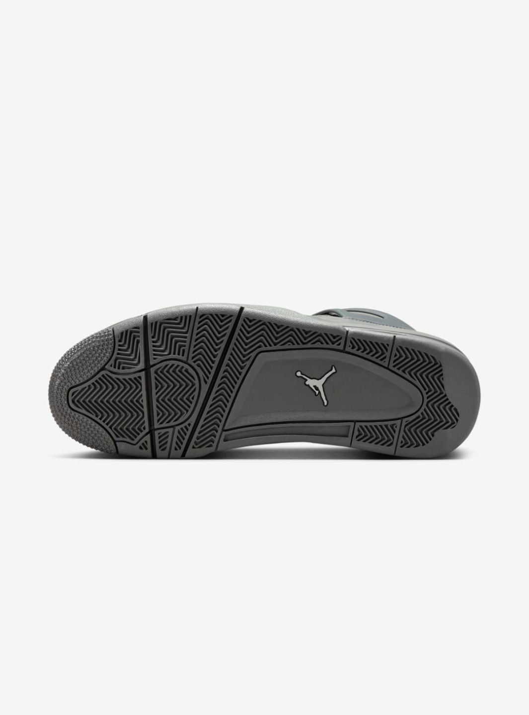 Nike Air Jordan 4 Retro SE Paris Olympics Wet Cement sneakers alte in grigio bianco - indossate
