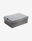 Nike Air Jordan 4 Retro SE Paris Olympics Wet Cement sneakers alte in grigio bianco - vista laterale