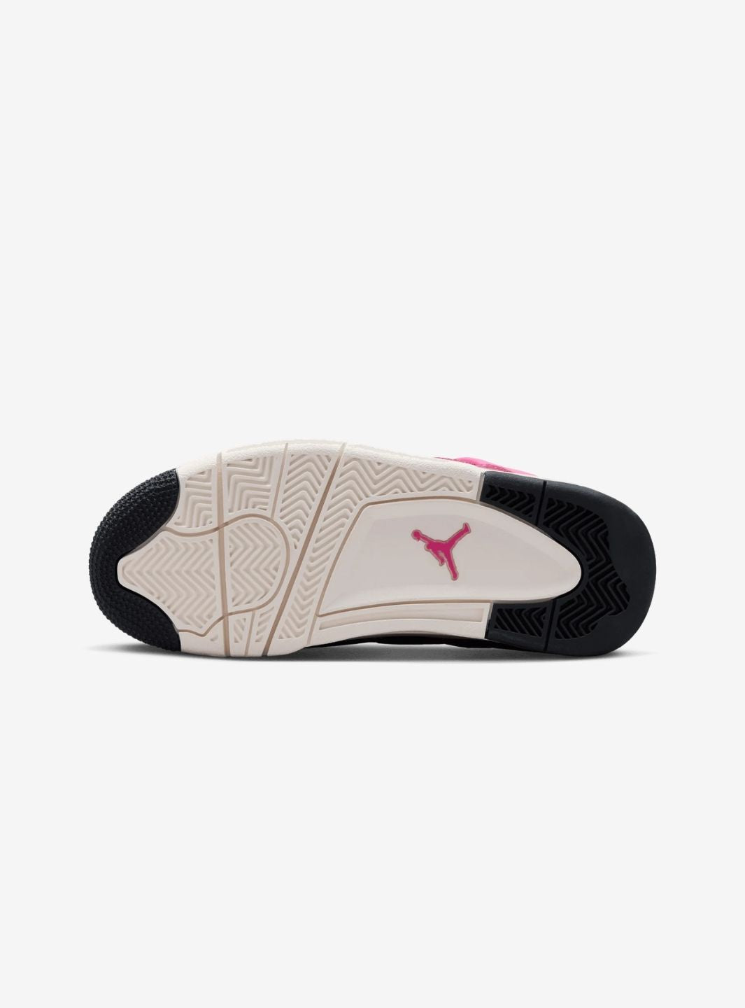 Nike Air Jordan 4 Retro Sweet Beet sneakers alte in rosa bianco - vista posteriore