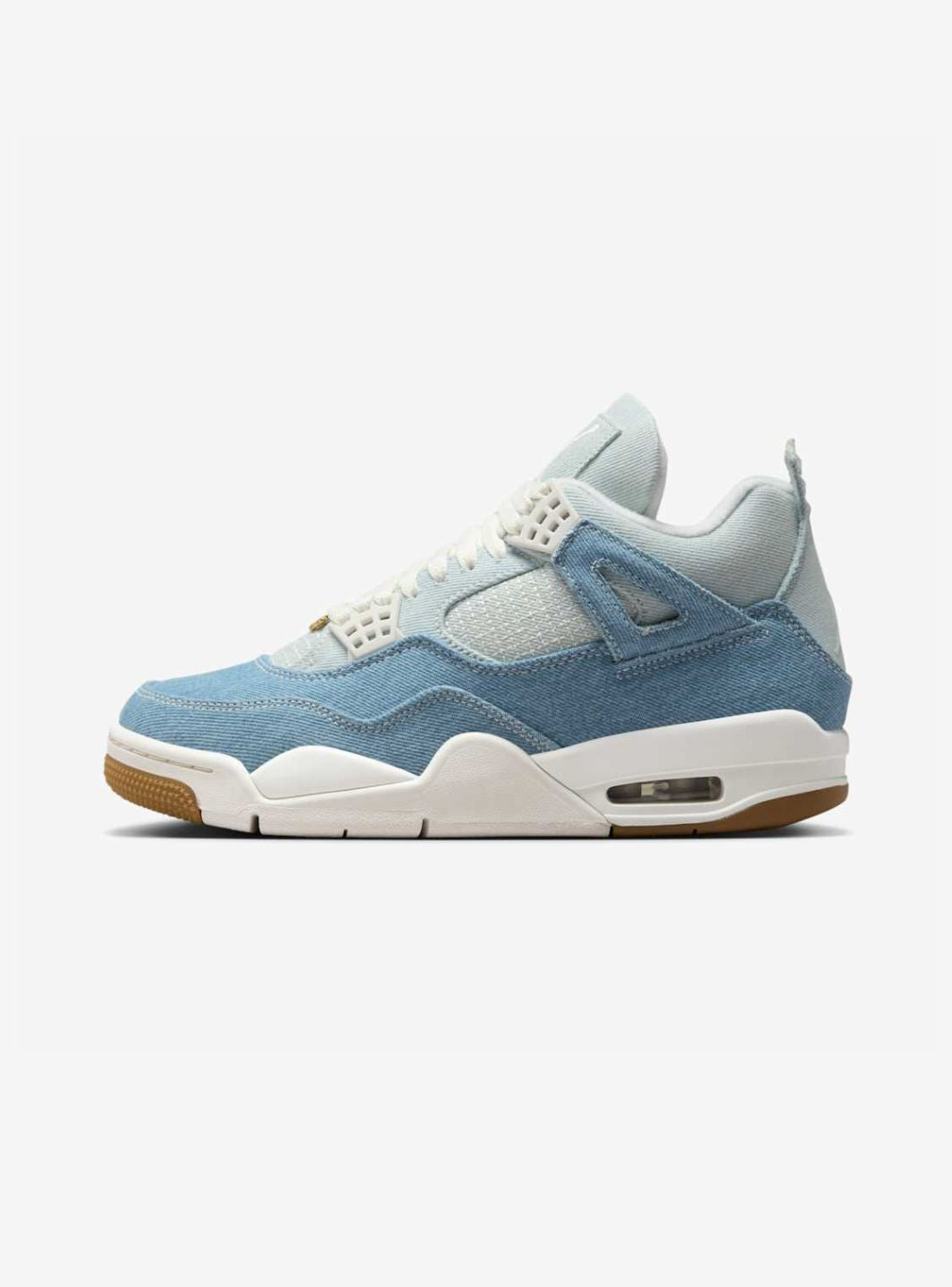 Nike Air Jordan 4 Retro TEX Denim Worn Blue Scarpe Uomo Donna