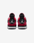 Nike Air Jordan 4 Retro Toro Bravo sneakers alte in rosso nero - dettaglio suola