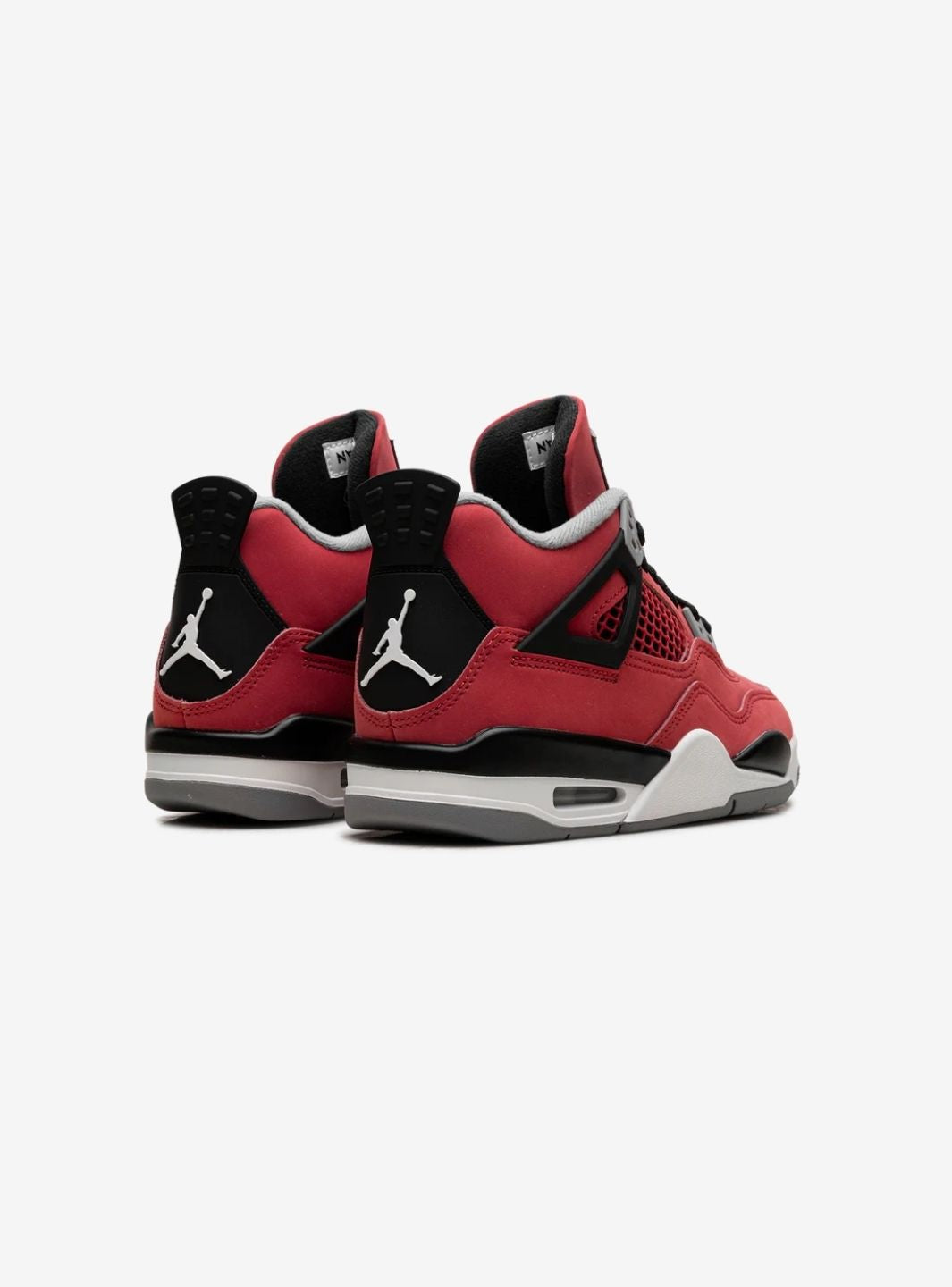 Nike Air Jordan 4 Retro Toro Bravo sneakers alte in rosso nero - dettaglio suola
