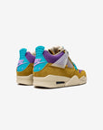 Nike Air Jordan 4 Retro Union Desert Moss sneakers alte in verde beige - dettaglio suola