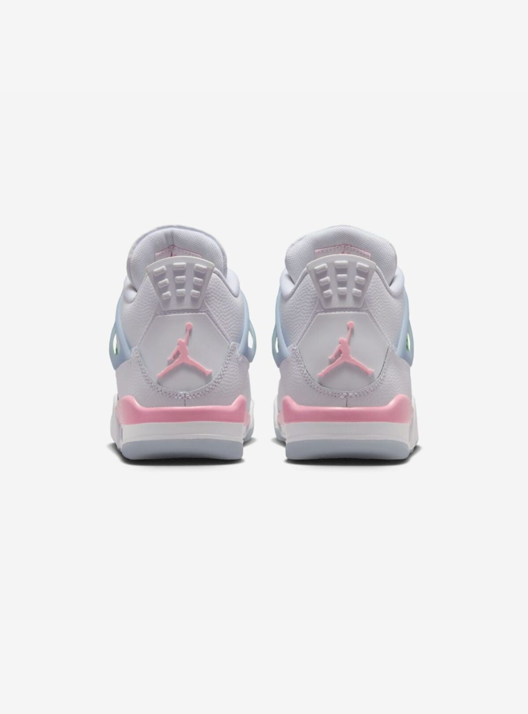 Nike Air Jordan 4 Retro Valentine's Day sneakers alte in rosa bianco - vista dall'alto