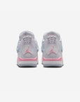 Nike Air Jordan 4 Retro Valentine's Day sneakers alte in rosa bianco - vista dall'alto
