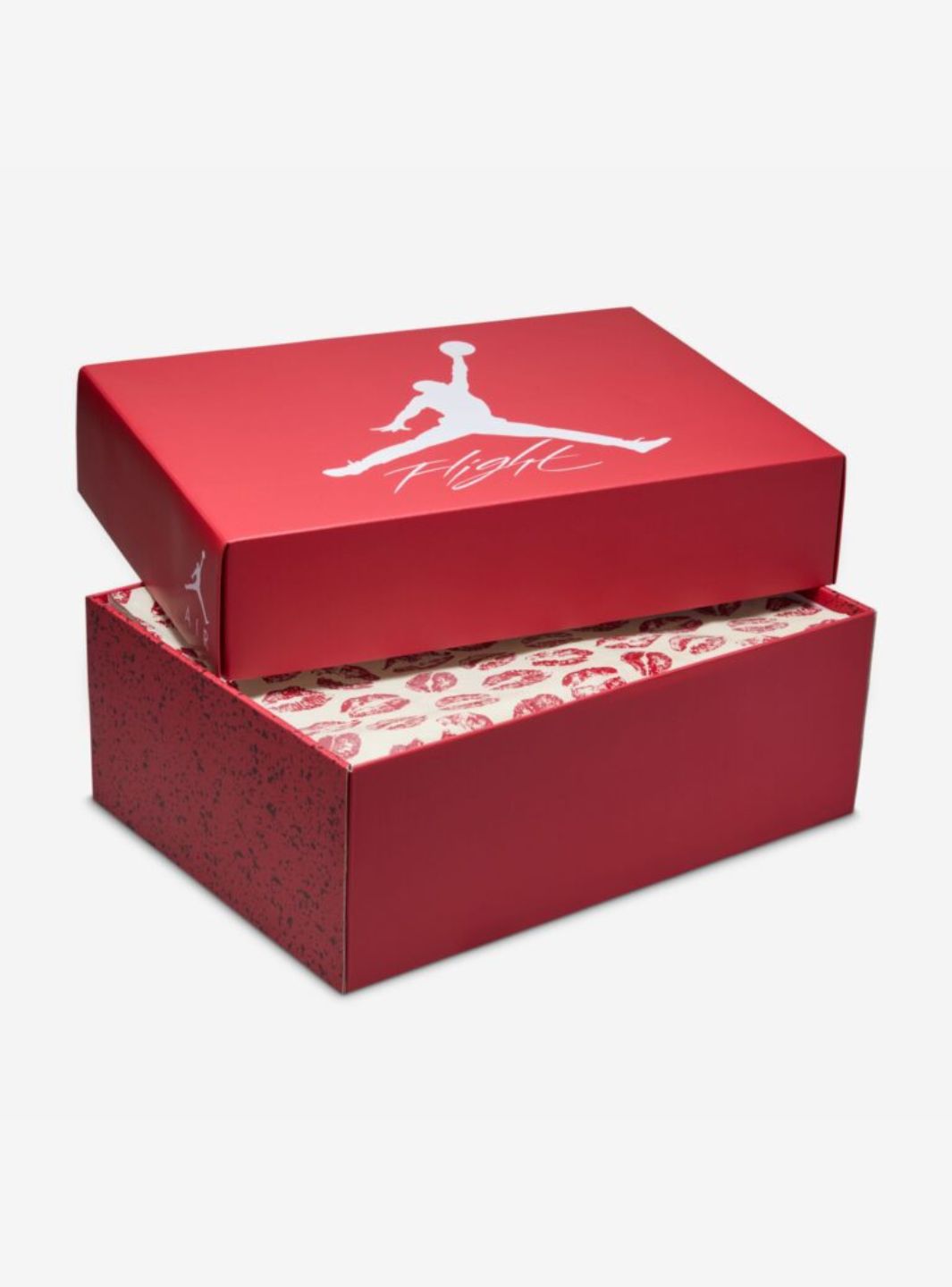 Nike Air Jordan 4 Retro Valentine's Day Sierra Red sneakers alte in rosso bianco - vista frontale