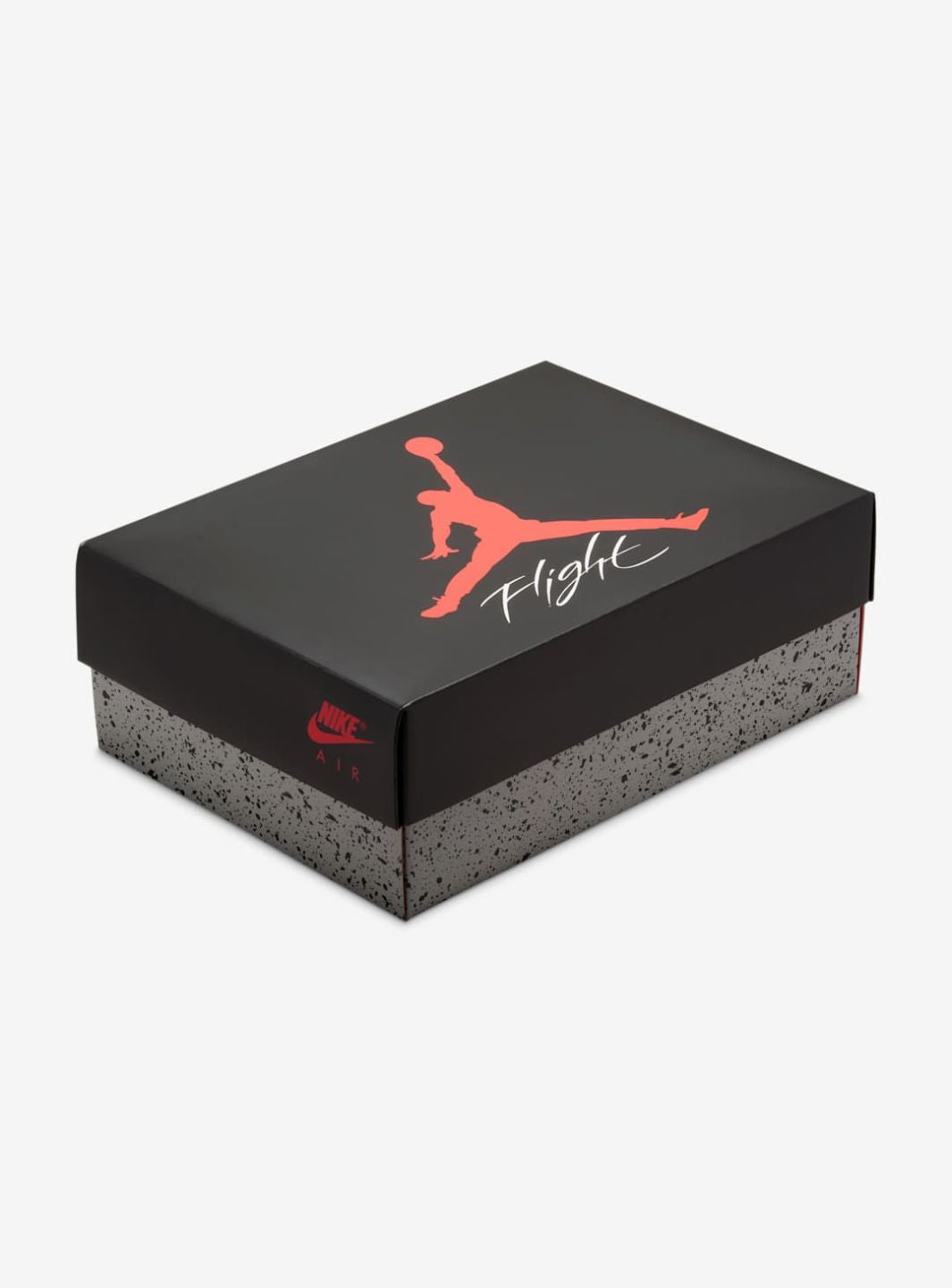 Nike Air Jordan 4 Retro White Cement sneakers alte in bianco grigio - vista laterale