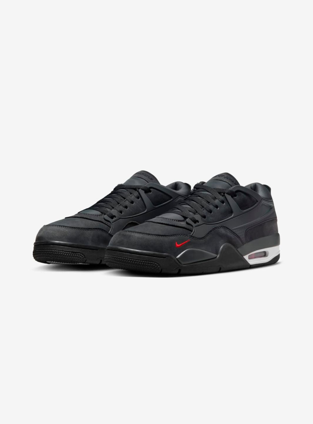 Nike Air Jordan 4 Retro Nigel Sylvester Driveway Grey sneakers alte in grigio - vista frontale