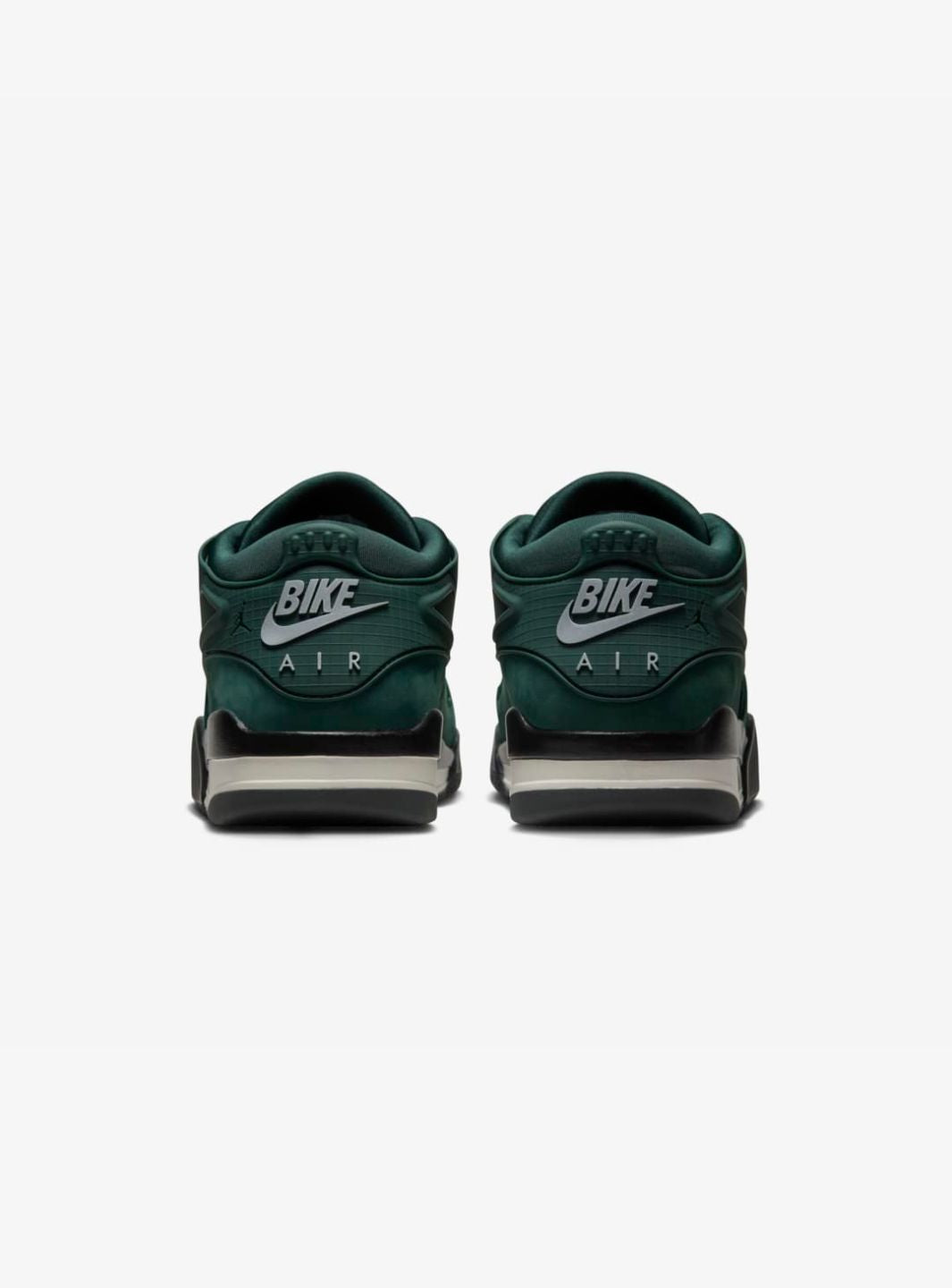 Nike Air Jordan 4 Retro Nigel Sylvester Grandma's Driveway sneakers alte in verde grigio - vista dall'alto