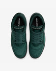 Nike Air Jordan 4 Retro Nigel Sylvester Grandma's Driveway sneakers alte in verde grigio - vista posteriore
