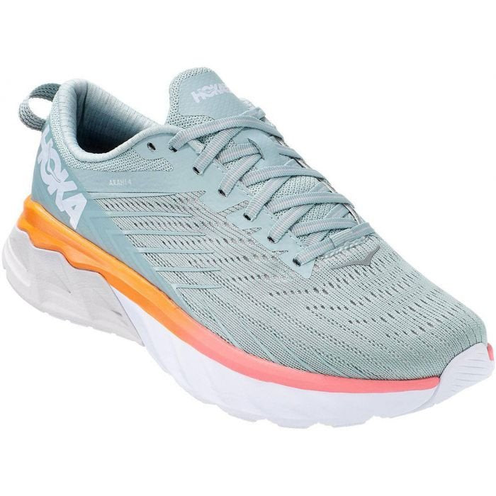 Hoka Arahi 4 Scarpe Running Stabili Blu Polvere Grigio Chiaro Donna - 1