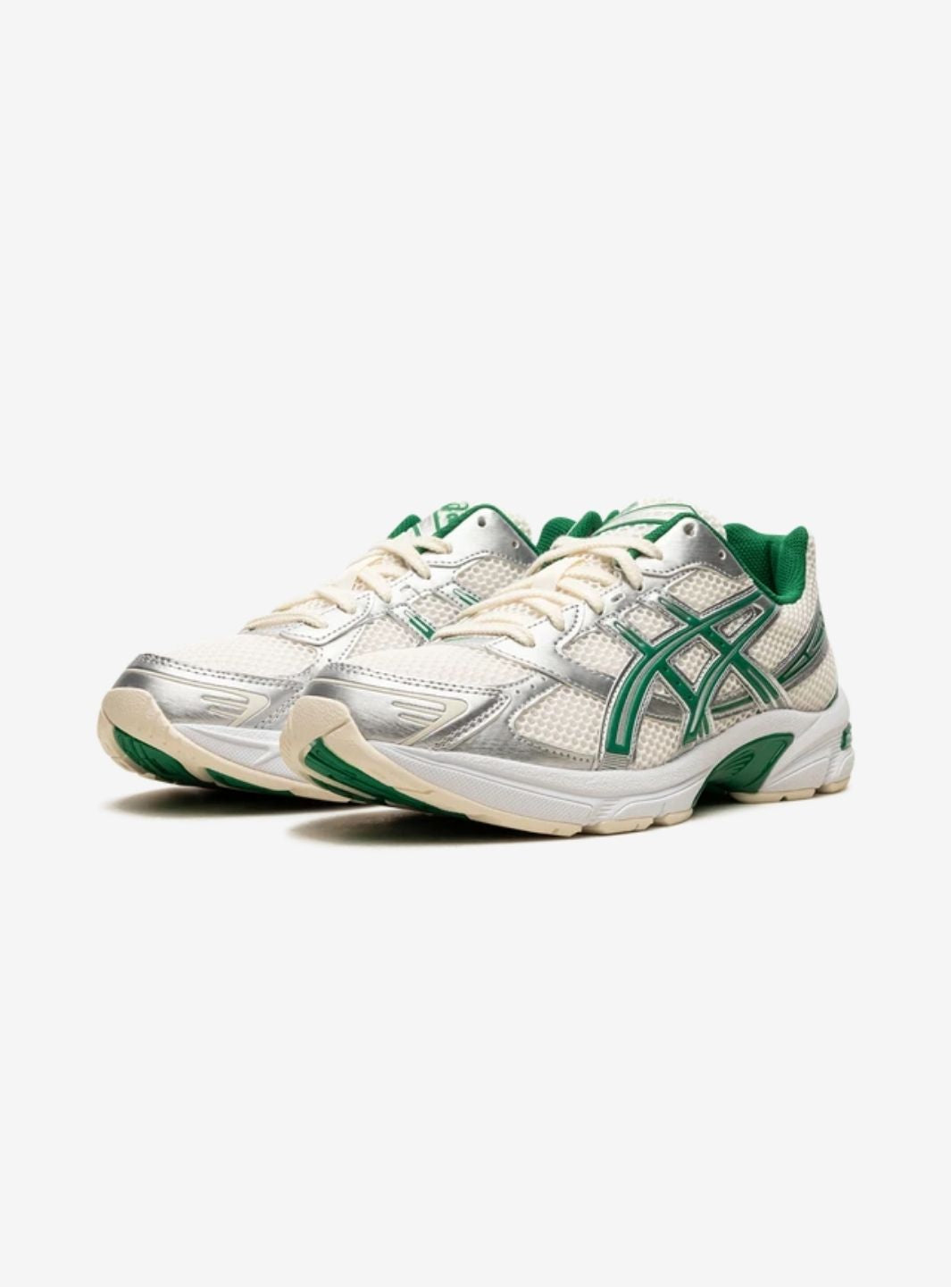 ASICS Gel-1130 Cream Kale Crema Verde Uomo Donna - 2