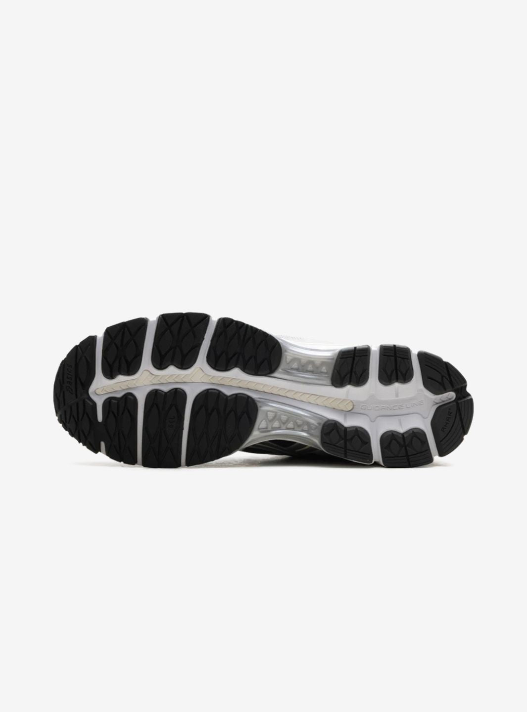 Asics Gel-Kayano 12.1 Kith Peat Cream sneakers basse uomo e donna in mesh, pelle sintetica e pelle crema, vista posteriore