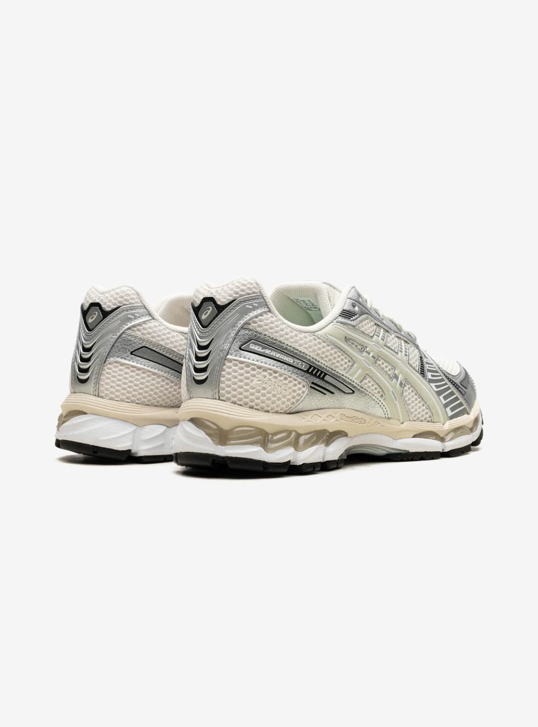 Asics Gel-Kayano 12.1 Ronnie Fieg Cream sneakers basse uomo e donna in mesh, pelle sintetica e pelle crema, dettaglio suola