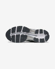 Asics Gel-Kayano 12.1 Silver Green sneakers basse uomo e donna in mesh, pelle sintetica e pelle argento verde, vista posterio