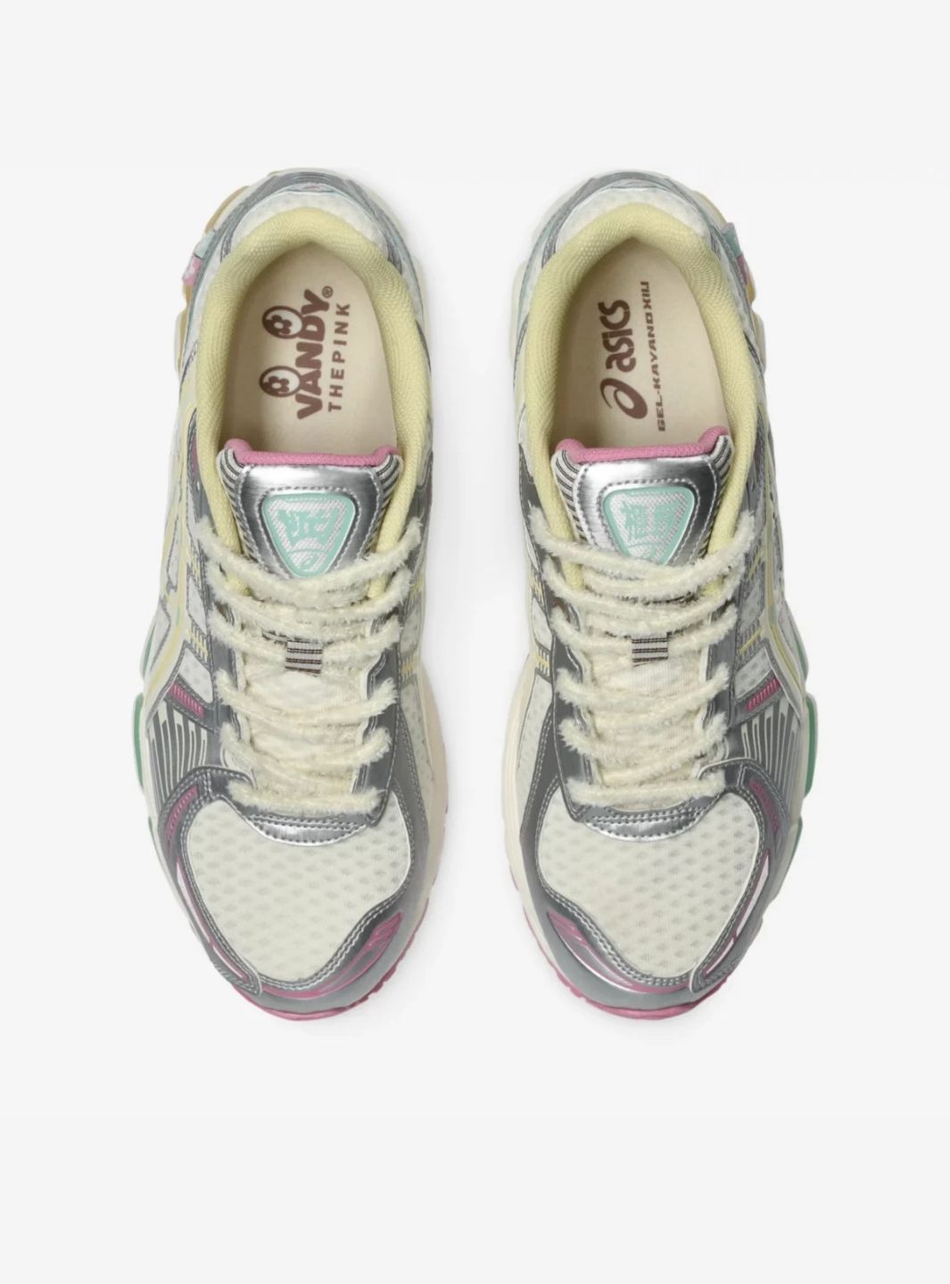 ASICS Gel-Kayano 12.1 x Vandy The Pink Vanilla Crema Uomo Donna - 3