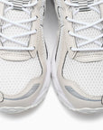 Asics Gel-Kayano 12.1 Cream Smoke Grey sneakers basse uomo e donna in mesh, pelle sintetica e pelle crema grigio, vista front