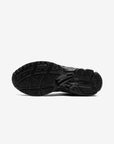 Asics Gel-Kayano 14 Black Pure Silver sneakers basse uomo e donna in mesh e pelle sintetica nero argento, vista posteriore
