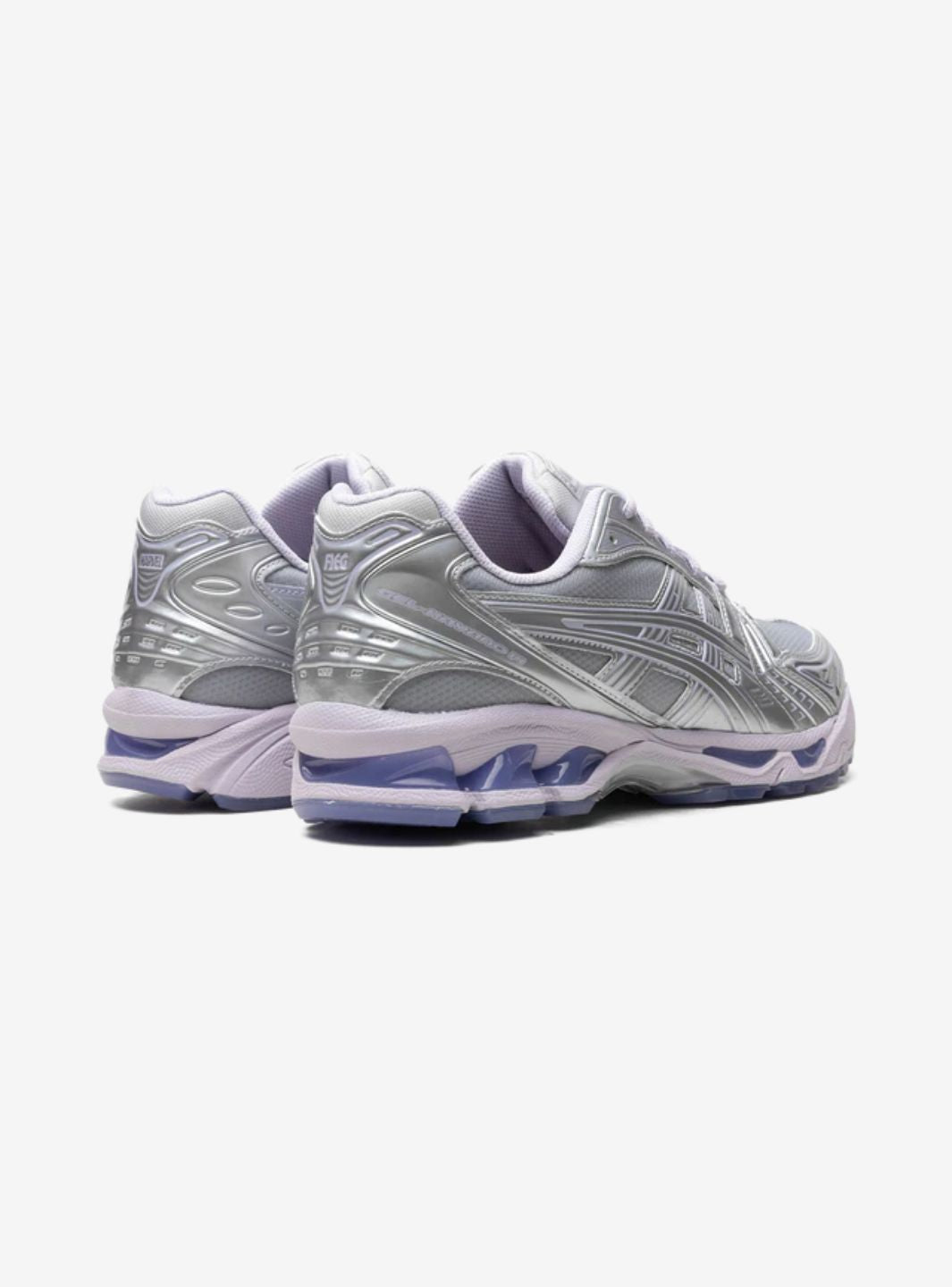 Asics Gel-Kayano 14 Kith Marvel Villains Silver Surfer sneakers basse uomo e donna in mesh e pelle sintetica argento, dettagl