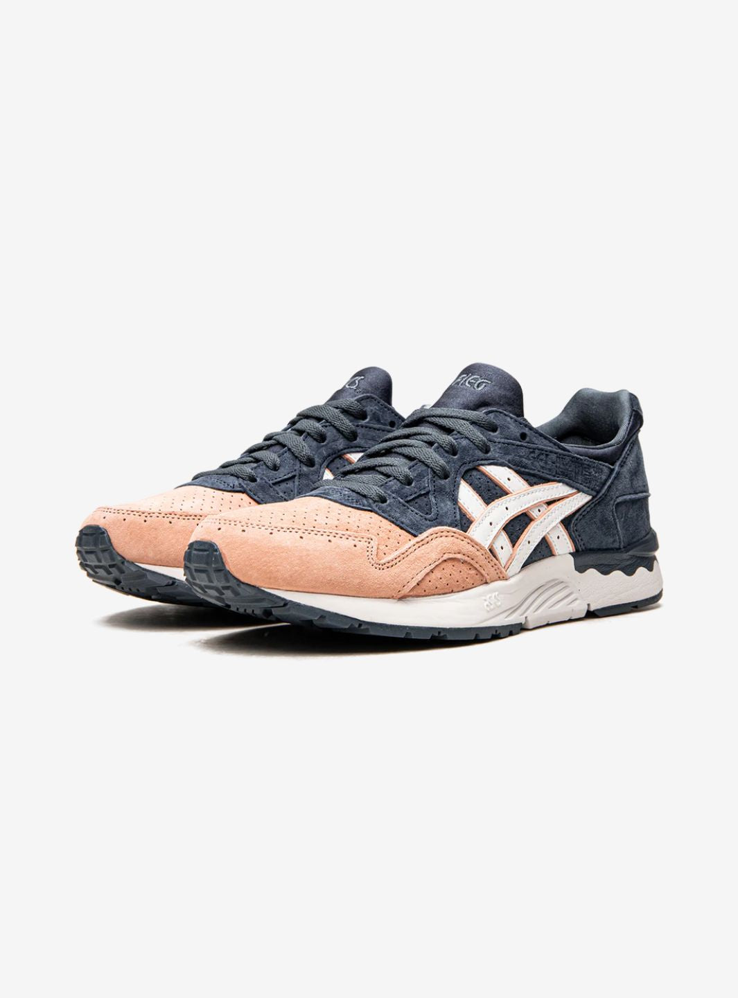 ASICS Gel-Lyte V x Kith Salmon Toe Blu Rosa Uomo Donna - 2