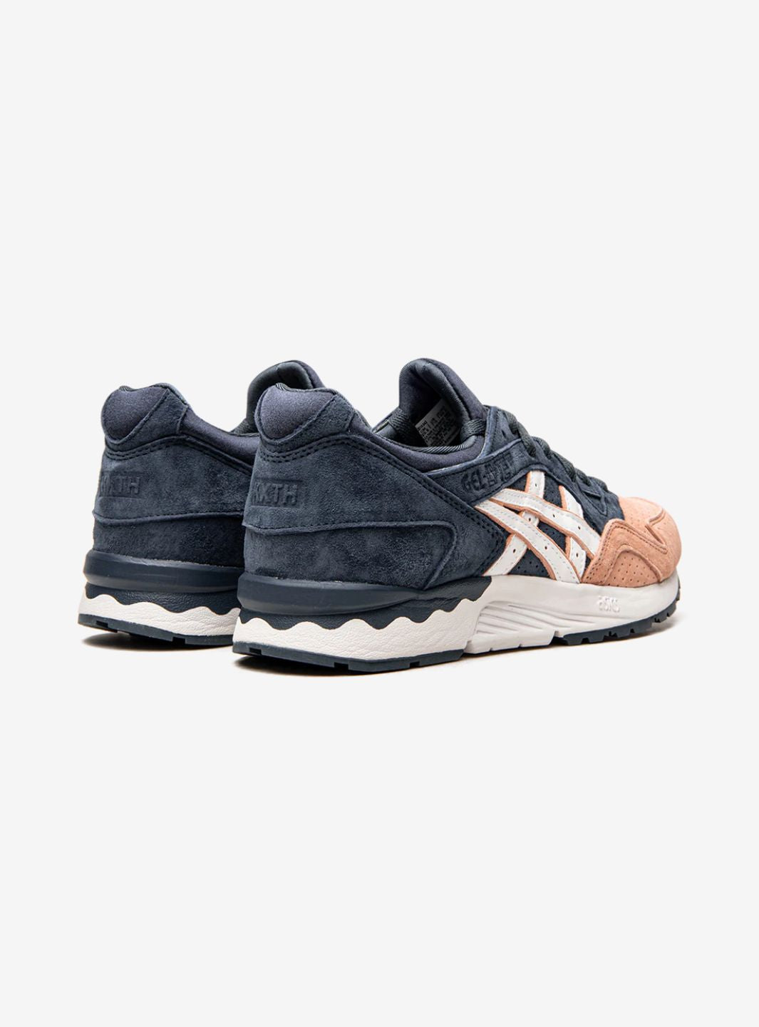 ASICS Gel-Lyte V x Kith Salmon Toe Blu Rosa Uomo Donna - 3