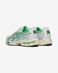 Asics Gel-NYC 2055 White Menthol sneakers basse uomo e donna in mesh e pelle scamosciata bianco verde menta, dettaglio suola