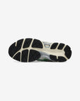 Asics Gel-NYC 2055 White Menthol sneakers basse uomo e donna in mesh e pelle scamosciata bianco verde menta, vista posteriore