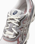 Asics Gel-NYC Birch Driftwood sneakers basse uomo e donna in mesh e pelle scamosciata beige, vista dall'alto