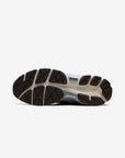 Asics Gel-NYC Cream Cement Grey Brown sneakers basse uomo e donna in mesh e pelle scamosciata crema marrone, vista posteriore