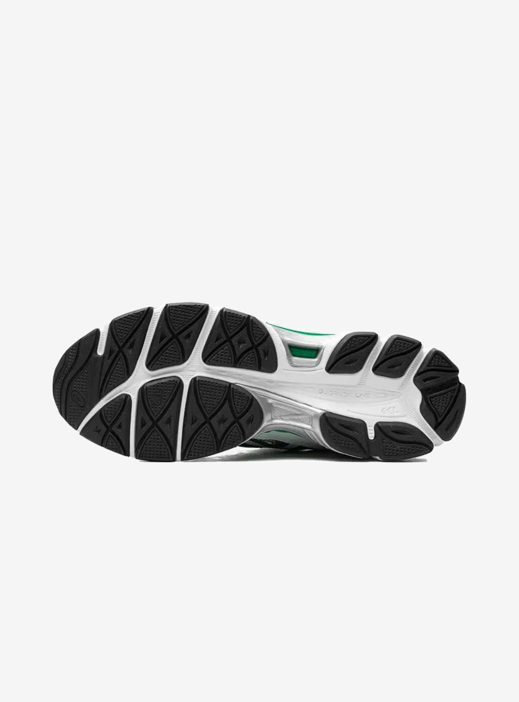 Asics Gel-NYC Hidden NY sneakers basse uomo e donna in mesh e pelle scamosciata multicolore, vista posteriore