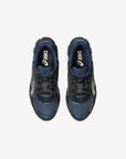 Asics Gel-NYC Independence Blue Silver sneakers basse uomo e donna in mesh e pelle scamosciata argento blu, dettaglio suola