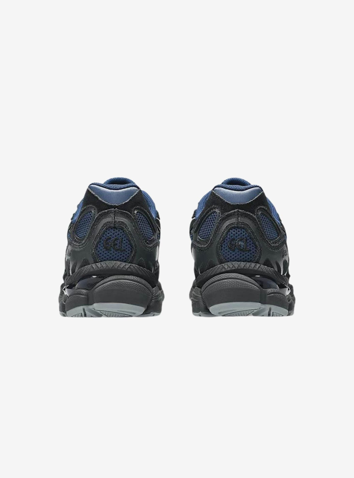 Asics Gel-NYC Independence Blue Silver sneakers basse uomo e donna in mesh e pelle scamosciata argento blu, dettaglio tomaia