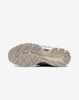 Asics Gel-NYC Piedmont Grey Bluebell sneakers basse uomo e donna in mesh e pelle scamosciata grigio blu, vista posteriore