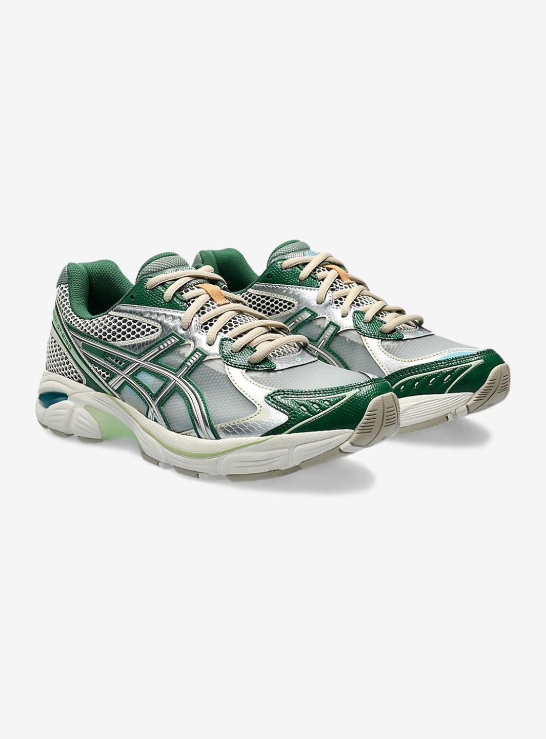 Asics GT-2160 Above The Clouds sneakers basse uomo e donna in mesh e pelle sintetica multicolore, vista frontale
