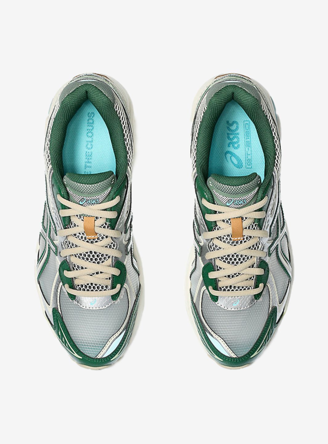 Asics GT-2160 Above The Clouds sneakers basse uomo e donna in mesh e pelle sintetica multicolore, vista posteriore