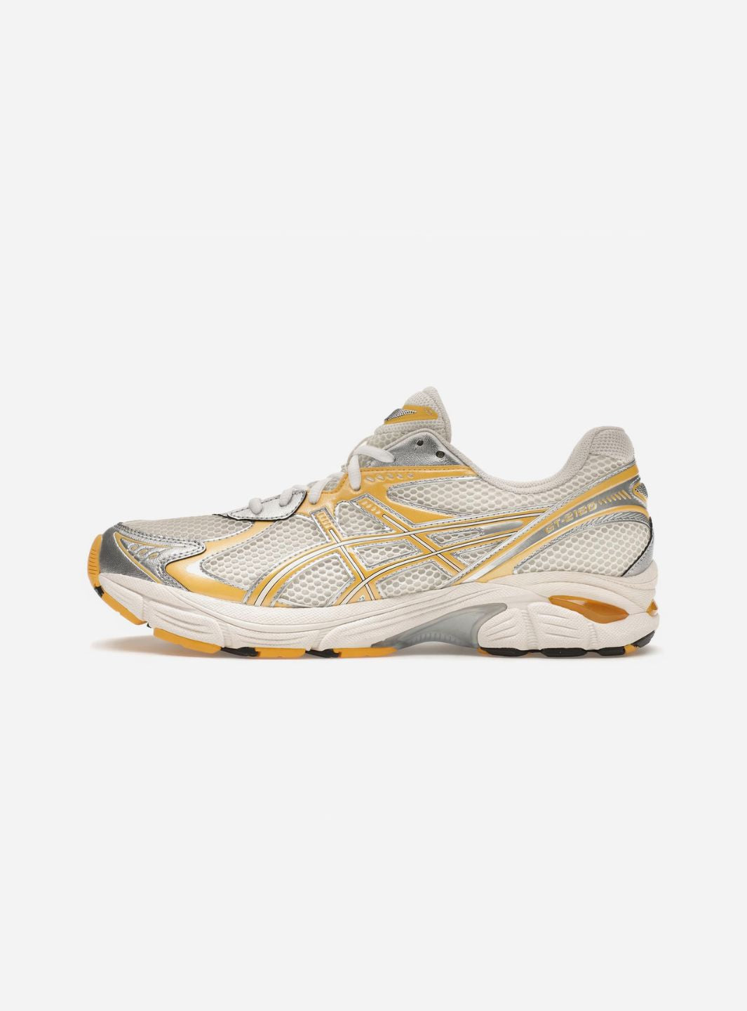 Asics GT-2160 Kith Cream Solar Power (2025) sneakers basse uomo e donna in mesh e pelle sintetica crema, vista laterale